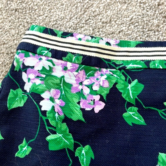 Talbots Petites Floral skirt Size 12P - Picture 3 of 8